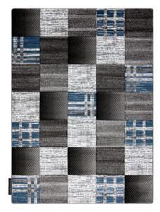 Koberec ALTER Siena čtverce mřížka, modrý velikost 140x190 cm | krásné koberce cz