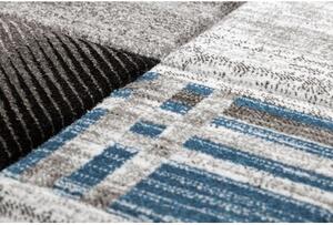 Koberec ALTER Siena čtverce mřížka, modrý velikost 140x190 cm | krásné koberce cz