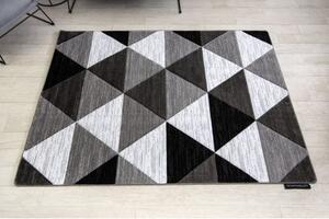Koberec ALTER Rino trojúhelníky šedá velikost 120x170 cm | krásné koberce cz