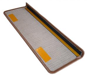 Nášlapy na schody Eton obdélník | béžový Velikost nášlapu: 24 x 65 cm, Tvar: Obdélník
