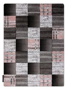 Koberec ALTER Siena, Čtverce, Mříž, šedý velikost 160x220 cm | krásné koberce cz