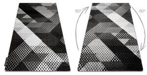 Koberec INTERO BALANCE 3D Tečky šedá velikost 140x190 cm | krásné koberce cz