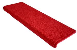 Nášlapy na schody Eton obdélník | červený Velikost nášlapu: 24 x 65 cm, Tvar: Obdélník