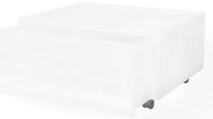 Modulární úložný box Wave Mist s kolečky 54,6 x 43,4 x 22 cm, široký - 1 šuplík - kolečka