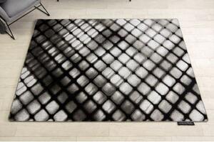 Koberec INTERO REFLEX 3D MŘÍŽ šedá velikost 140x190 cm | krásné koberce cz