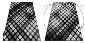 Koberec INTERO REFLEX 3D MŘÍŽ šedá velikost 140x190 cm | krásné koberce cz