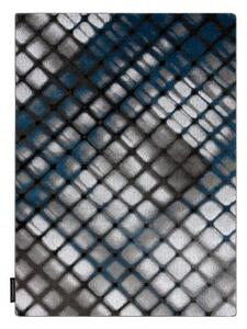 Koberec INTERO REFLEX 3D mřížka, modrý velikost 160x220 cm | krásné koberce cz