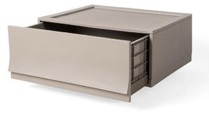 Modulární úložný box Wave Wood bez koleček 54,6 x 43,4 x 22 cm, široký - 1 šuplík