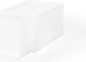 Modulární úložný box Wave Junior Mist bez koleček 43,4 x 27,2 x 22 cm, úzký - 1 šuplík