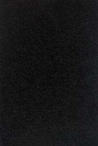 Moderní kusový koberec Eton | černý Typ: kulatý 160 cm