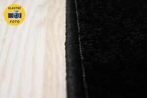 Moderní kusový koberec Eton | černý Typ: 200x300 cm