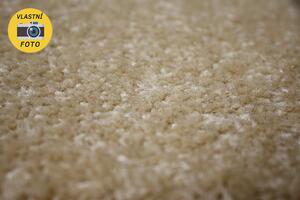 Moderní kusový koberec Eton | béžový Typ: kulatý 100 cm