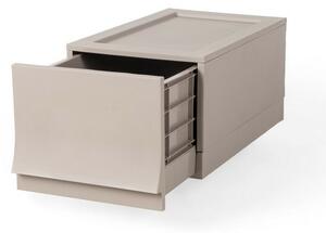 Modulární úložný box Wave Junior Wood bez koleček 43,4 x 27,2 x 22 cm, úzký - 1 šuplík
