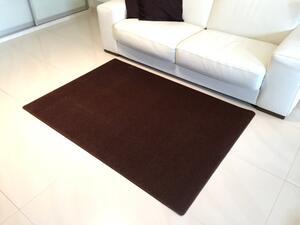 Moderní kusový koberec Eton | hnědý Typ: kulatý 160 cm