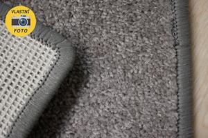 Moderní kusový koberec Eton | šedý Typ: 50x80 cm
