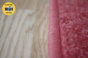 Moderní kusový koberec Eton | růžový Typ: 200x300 cm