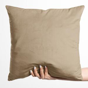 Biante Sametový povlak na polštář Velvet Premium SVP-045 Kávově béžový 30 x 50 cm