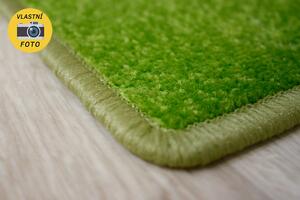 Moderní kusový koberec Eton | zelený Typ: kulatý 100 cm