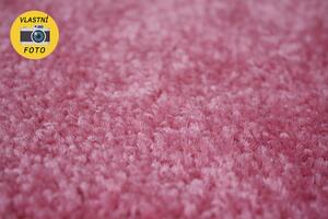 Moderní kusový koberec Eton | růžový Typ: 50x80 cm