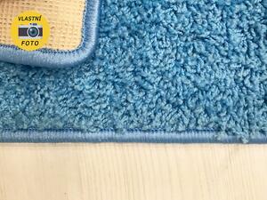 Moderní kusový koberec Color Shaggy | modrý Typ: 50x80 cm