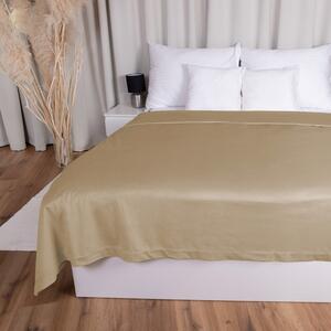 Biante Sametový přehoz na postel Velvet Premium SVP-045 Kávově béžový 140x200 cm