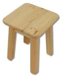 Dřevěná stolička KT252, v45, borovice (Barva dřeva: Surová (bez moření))