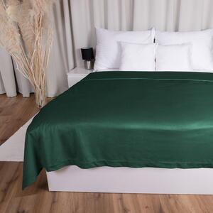 Biante Sametový přehoz na postel Velvet Premium SVP-044 Lesní zelená 140x200 cm