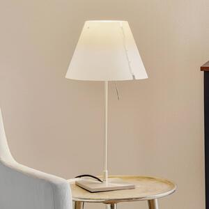 Luceplan Costanzina LED stolní lampa Al, bílá