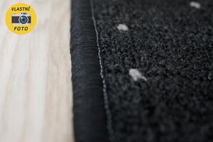Moderní kusový koberec Udinese | antracit Typ: 50x80 cm