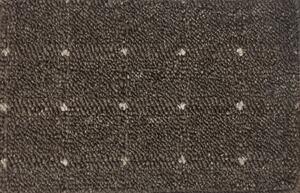 Moderní kusový koberec Udinese | hnědý Typ: 80x150 cm