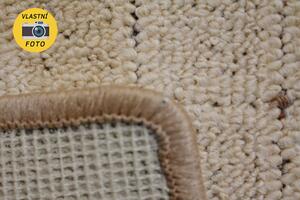 Moderní kusový koberec Udinese | béžový Typ: 80x150 cm