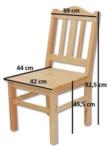 Casarredo TK-101 židle z borovicového dřeva