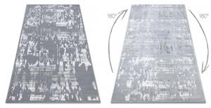 Koberec AKRYL USKUP Beton 9486 šedá velikost 80x300 cm | krásné koberce cz