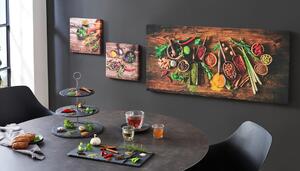 OBRAZ NA PLÁTNĚ, jídlo a pití, 115/55 cm Euroart - Obrazy na plátně