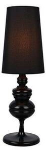 Stolní lampa AZzardo Baroco table black AZ2162 E27 1x50W IP20 18cm černá
