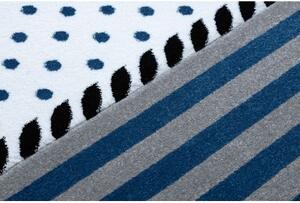 Koberec PETIT MARINE KOTVA MOŘE modrý velikost 160x220 cm | krásné koberce cz