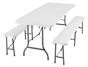 TENTino Plastový pivní set skládací - 180 cm