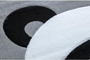 Koberec PETIT MEDVÍDEK PANDA, šedý velikost 120x170 cm | krásné koberce cz