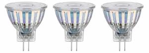 PAULMANN Standard 12V LED reflektor GU4 3x4,2W 2700K stříbrná