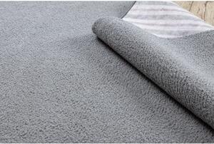 Koberec, koberec metráž VELVET MICRO šedá 90 hladký, Jednotný jedno velikost 200x200 cm | krásné koberce cz