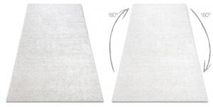 Koberec, koberec metráž SANTA FE krémový 031 hladký, Jednotný jedno velikost 150x300 cm | krásné koberce cz