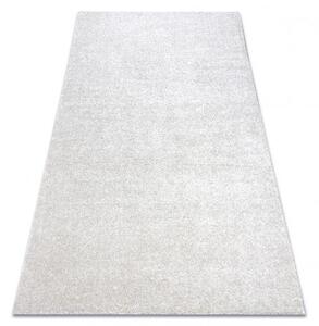 Koberec, koberec metráž SANTA FE krémový 031 hladký, Jednotný jedno velikost 350x400 cm | krásné koberce cz