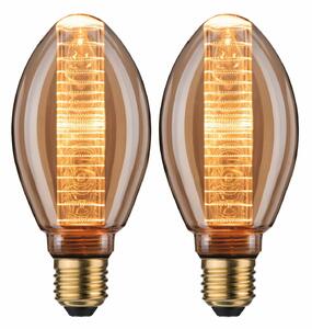 PAULMANN Inner Glow Edition sada LED žárovka E27 230V 2x4W 1800K zlatá kroužky