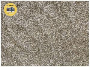Metrážový koberec bytový Spring Filc 6400 krémový - šíře 4 m