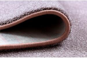 Koberec, koberec metráž SAN MIGUEL špinavě růžová 61 hladký, Jedno velikost 100x150 cm | krásné koberce cz