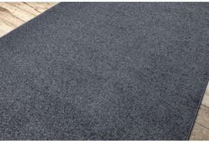 Koberec, koberec metráž SANTA FE šedá 97 hladký, Jednotný jedno velikost 100x300 cm | krásné koberce cz