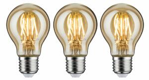 PAULMANN Vintage Edition set LED žárovka E27 230V 3x4,7W 2500K zlatá