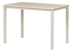 Jídelní stůl Autronic 110x70 cm Béžová MDF GDT-202 TRV