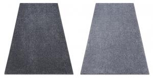 Koberec, koberec metráž SAN MIGUEL šedá 97 hladký, Jednotný jedno velikost 150x400 cm | krásné koberce cz