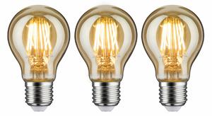 PAULMANN Vintage Edition set LED žárovka E27 230V 3x6,5W 2500K zlatá